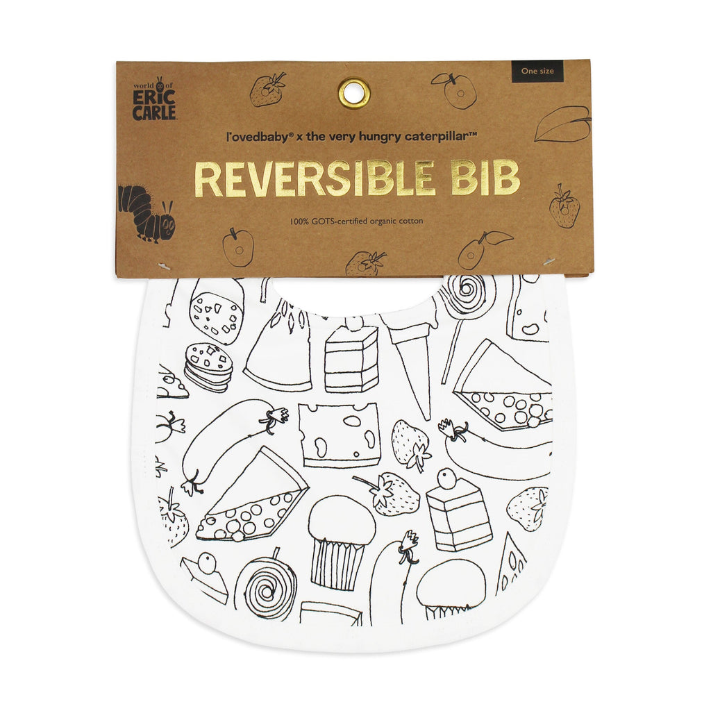 Snacks - Organic 2-Layer Reversible Bib