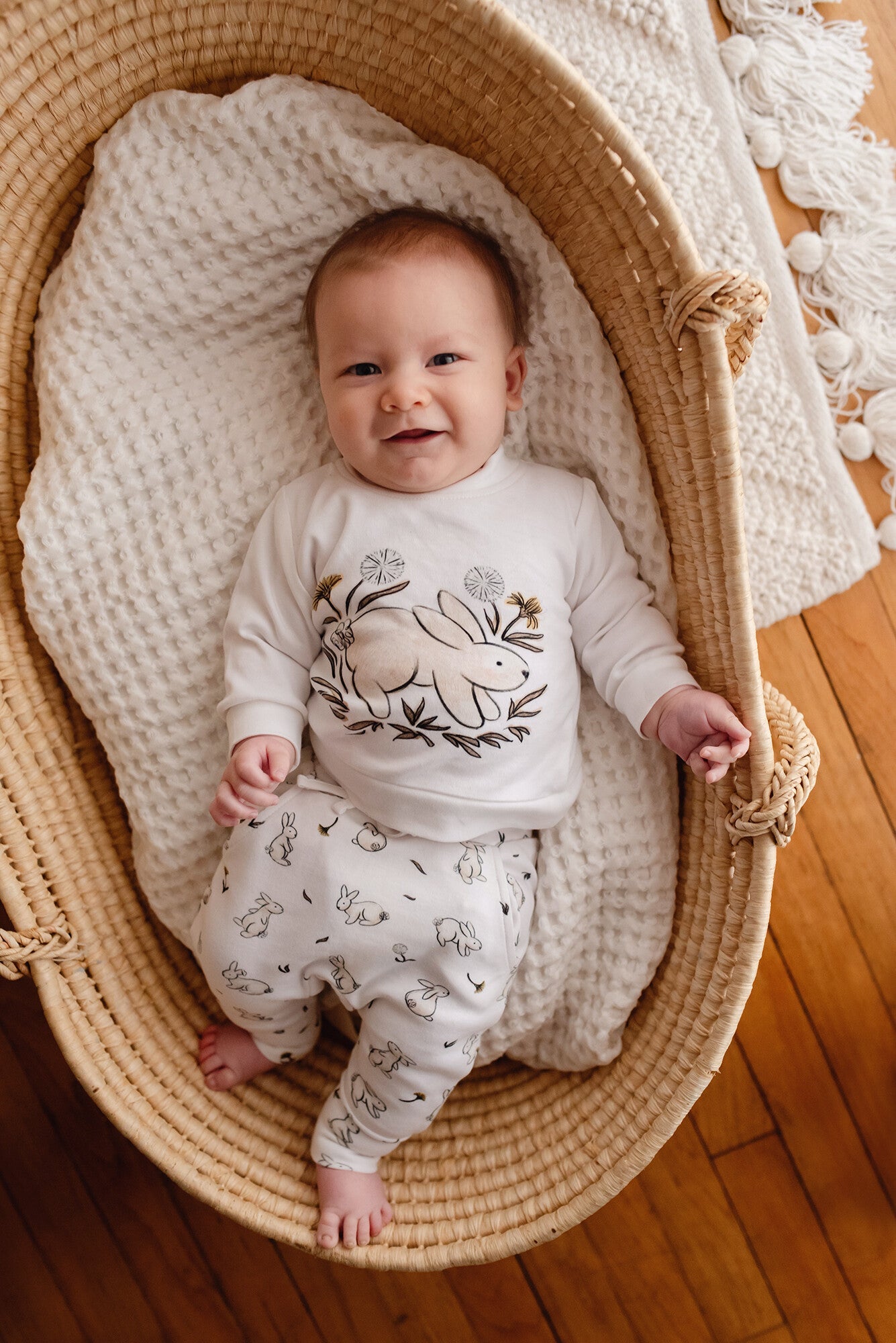 Bunny - Organic Sweatshirt & Jogger Set