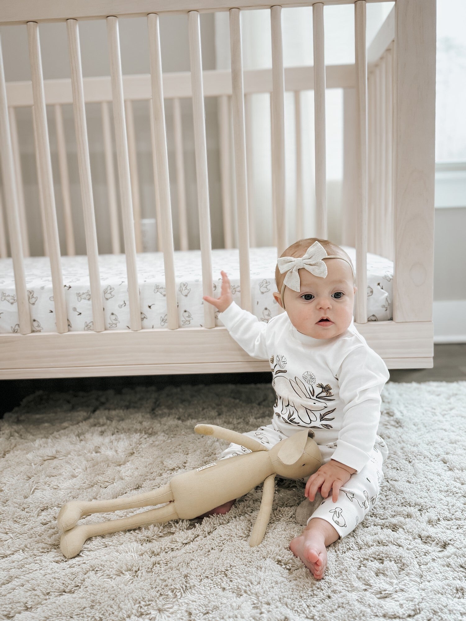Bunny - Organic Sweatshirt & Jogger Set