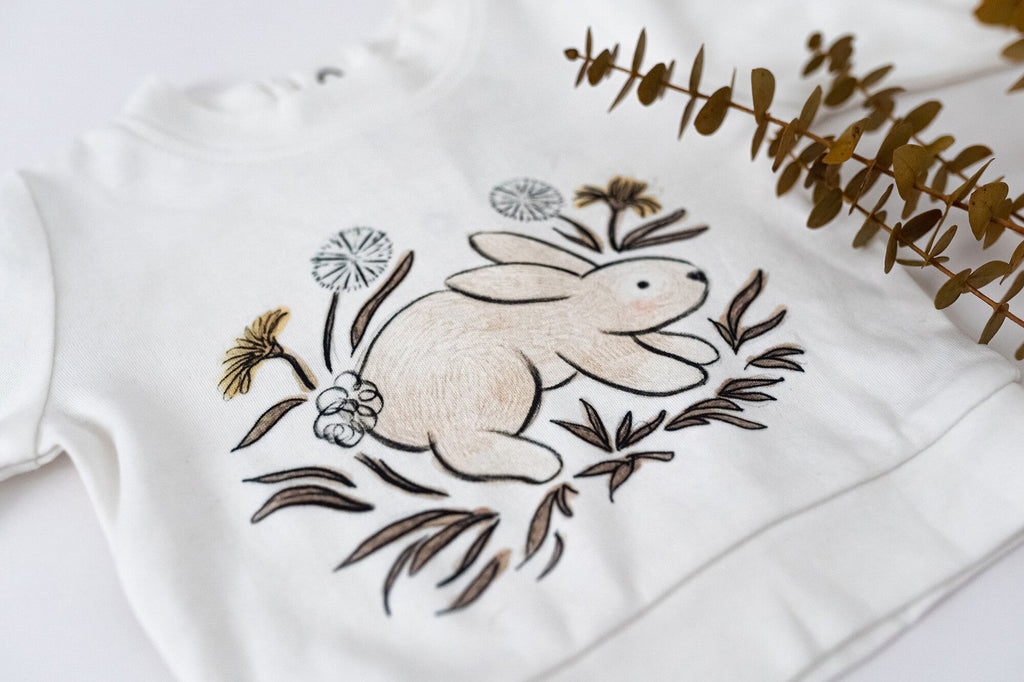 Bunny - Organic Sweatshirt & Jogger Set