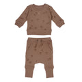 Latte Acorn - Organic Sweatshirt & Jogger Set
