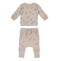 Oatmeal Acorn - Organic Sweatshirt & Jogger Set