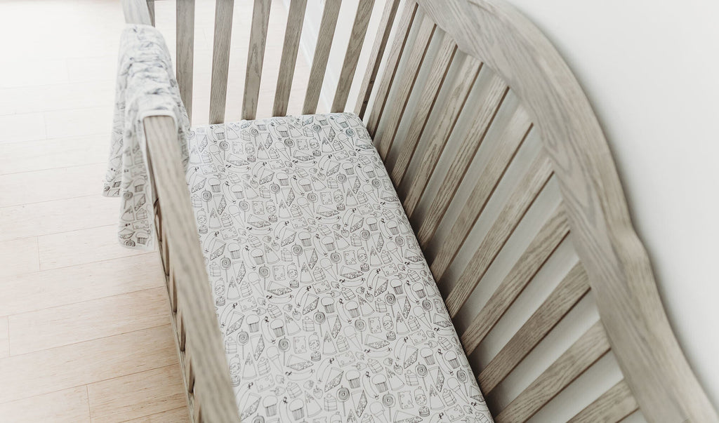 Happy Day - Organic Crib Sheets