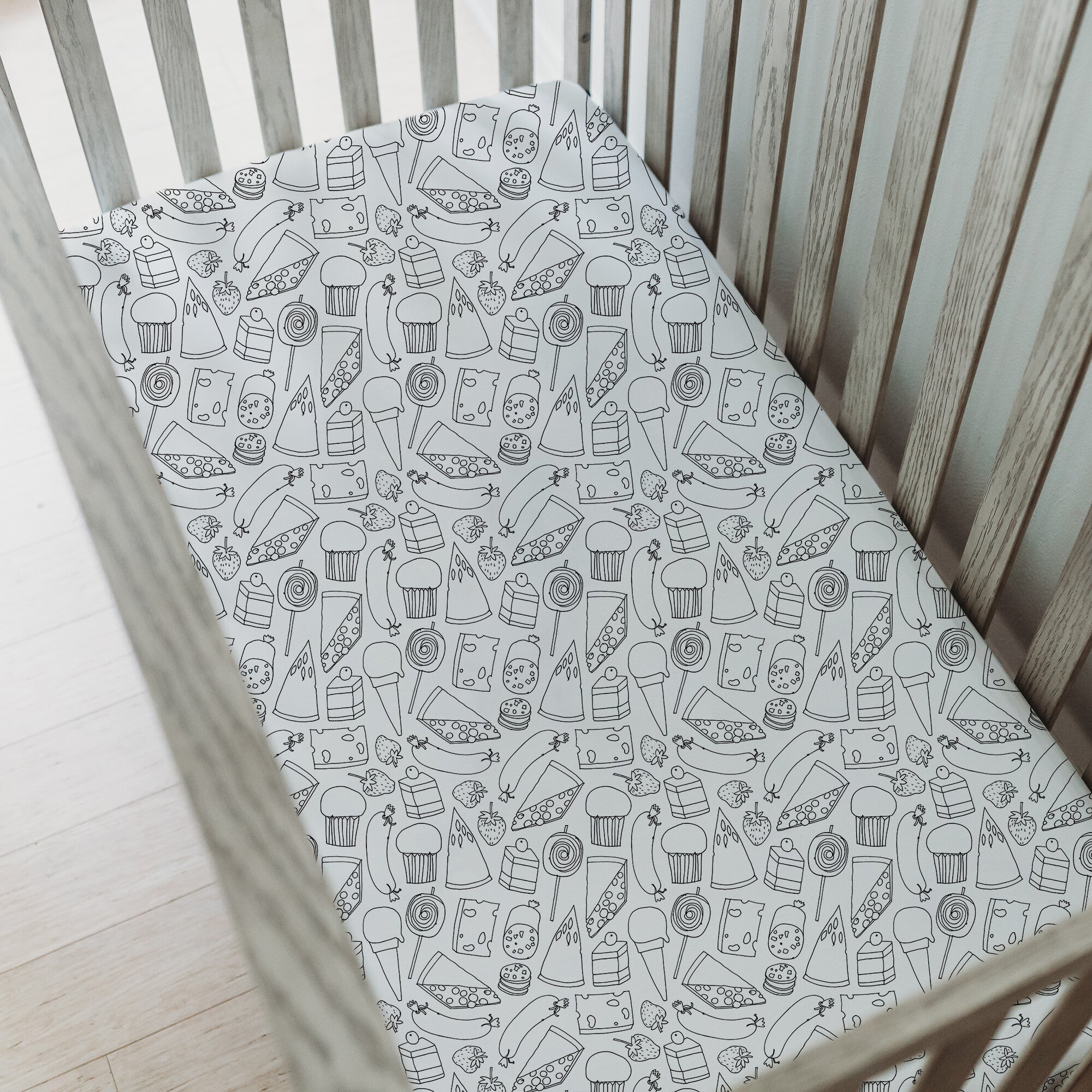 Happy Day - Organic Crib Sheets