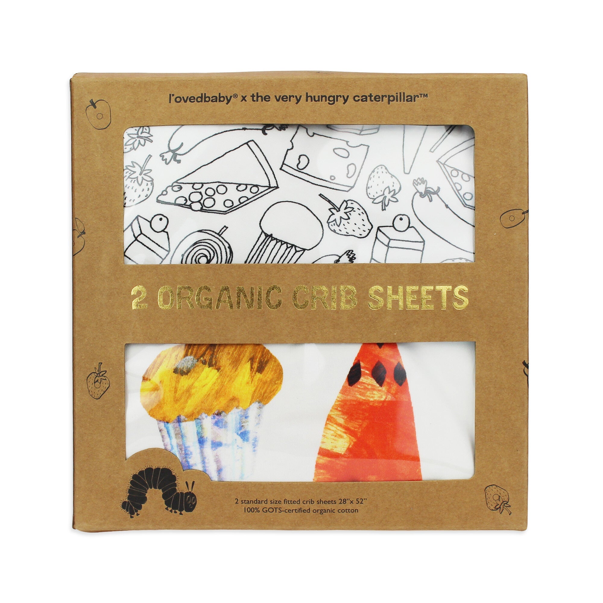 Happy Day - Organic Crib Sheets