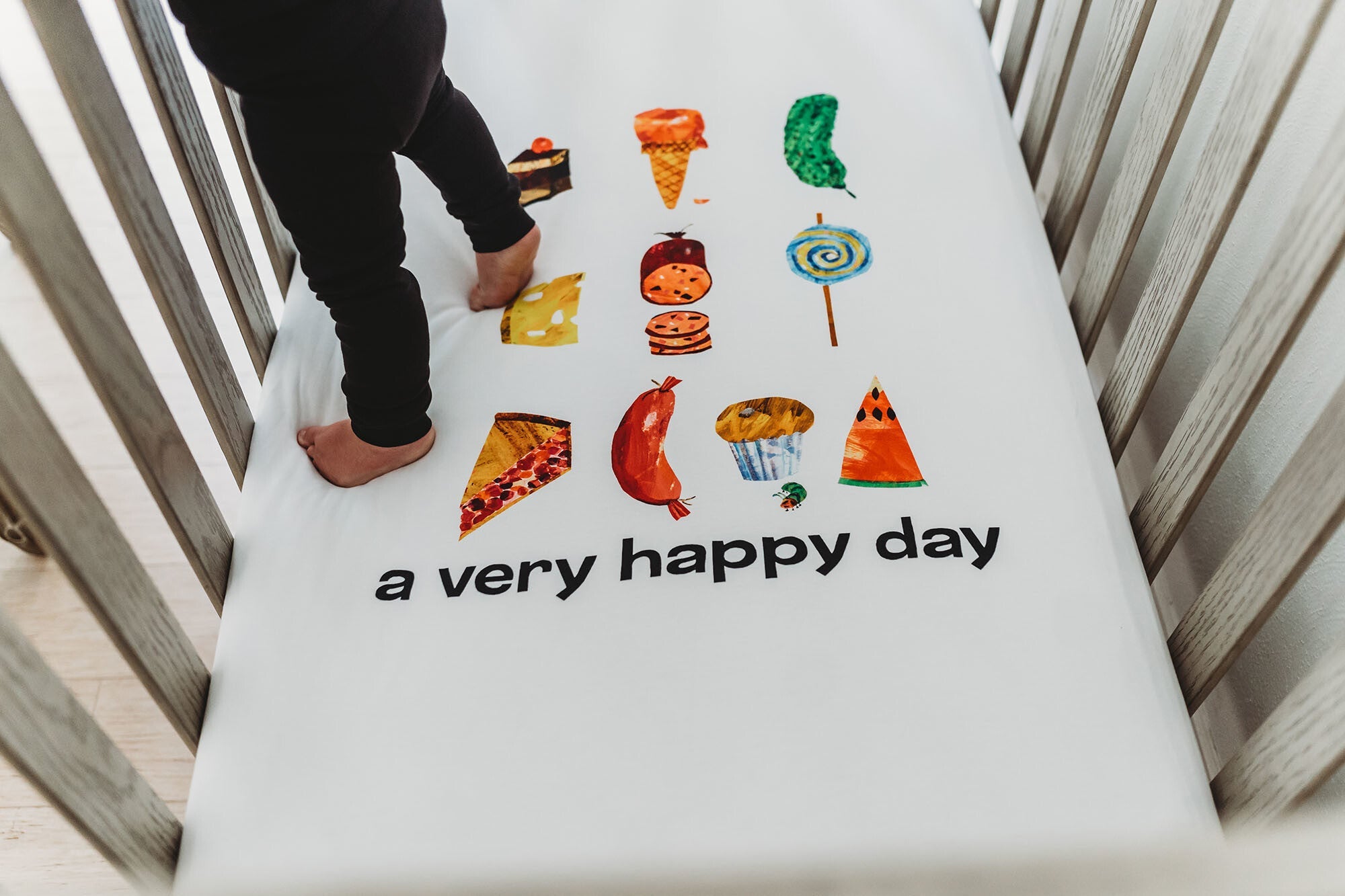 Happy Day - Organic Crib Sheets