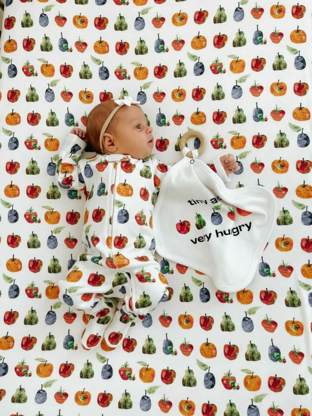 Very Hungry - Organic Crib Sheets
