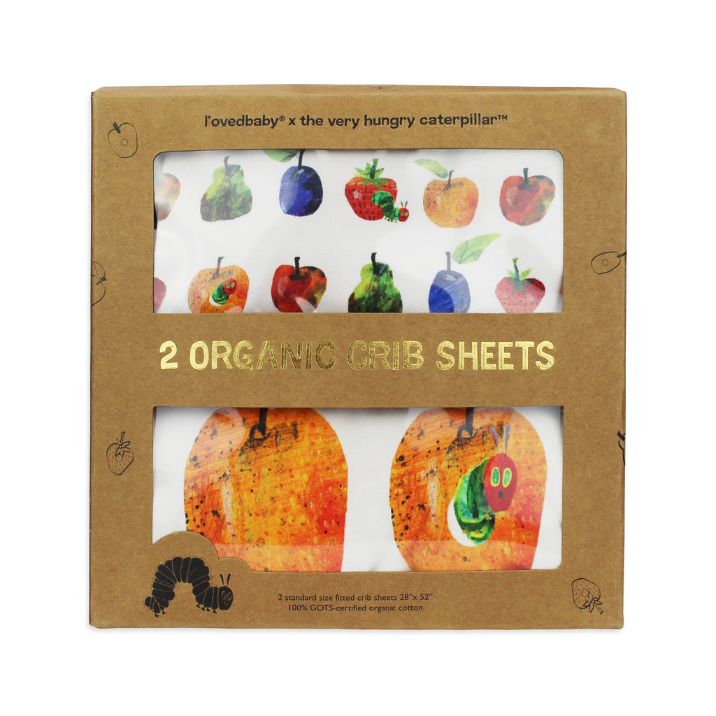 Very Hungry - Organic Crib Sheets