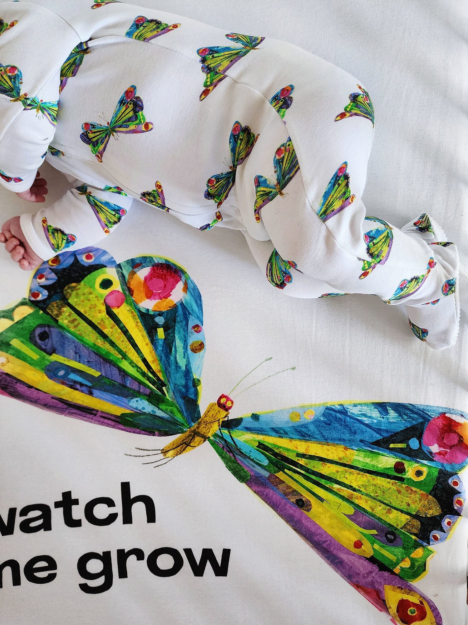 Watch Me Grow - Organic Crib Sheets