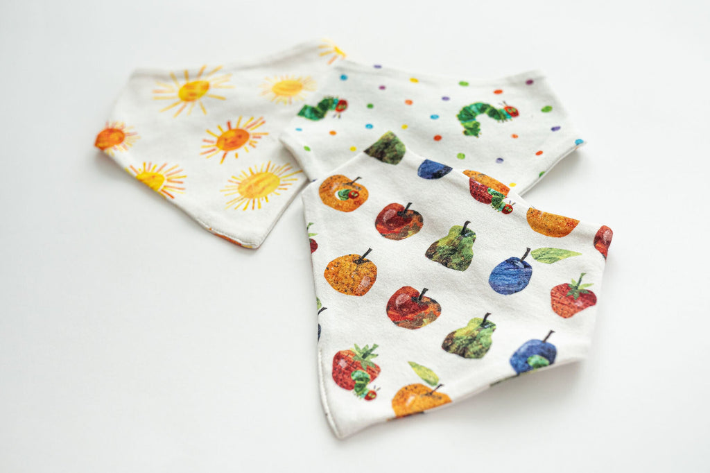 Multi - Organic Bandana Bib 3-Pack