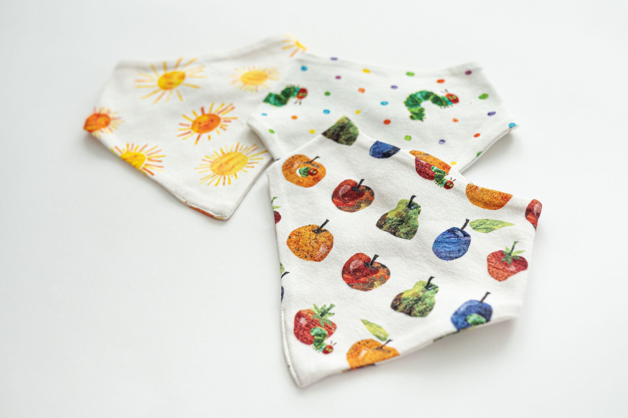 Multi - Organic Bandana Bib 3-Pack