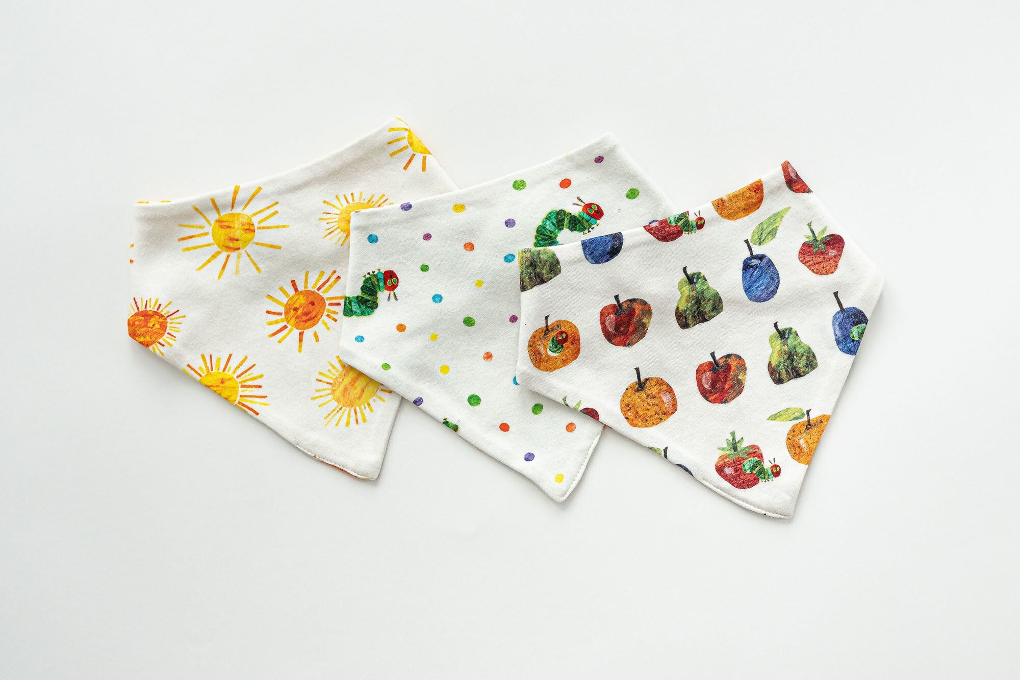 Multi - Organic Bandana Bib 3-Pack