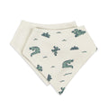 Alligator - Organic Bandana Bib, 2-Pack
