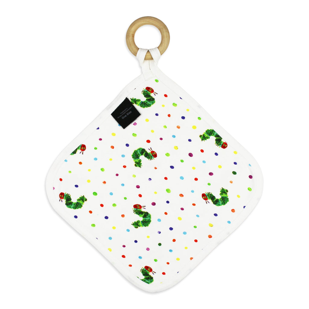 Caterpillar - Lovey with Removable Teething Ring
