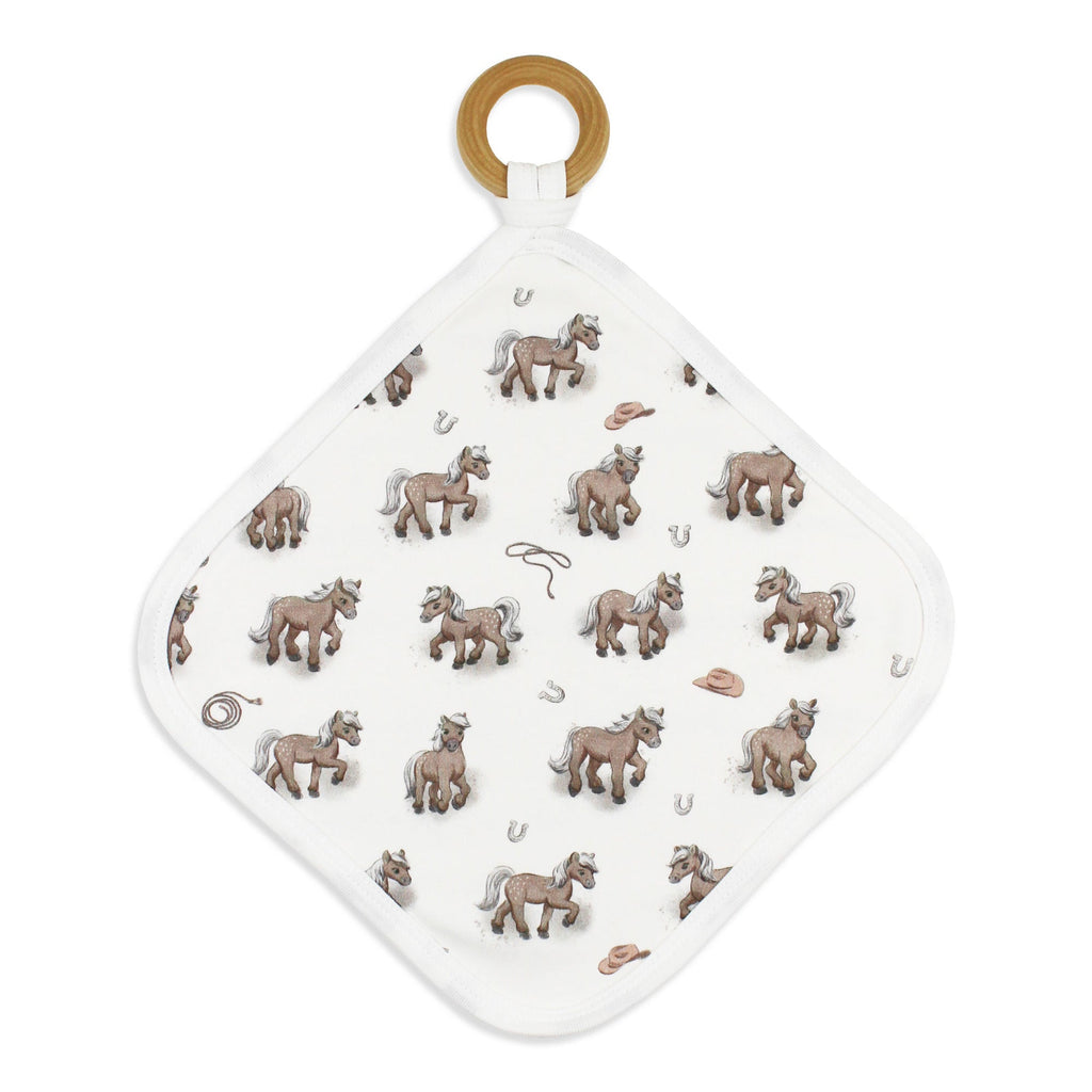Little Lasso - Lovey with Removable Teething Ring