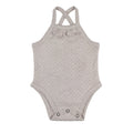 Cloud - Organic Pointelle Criss-Cross Bodysuit