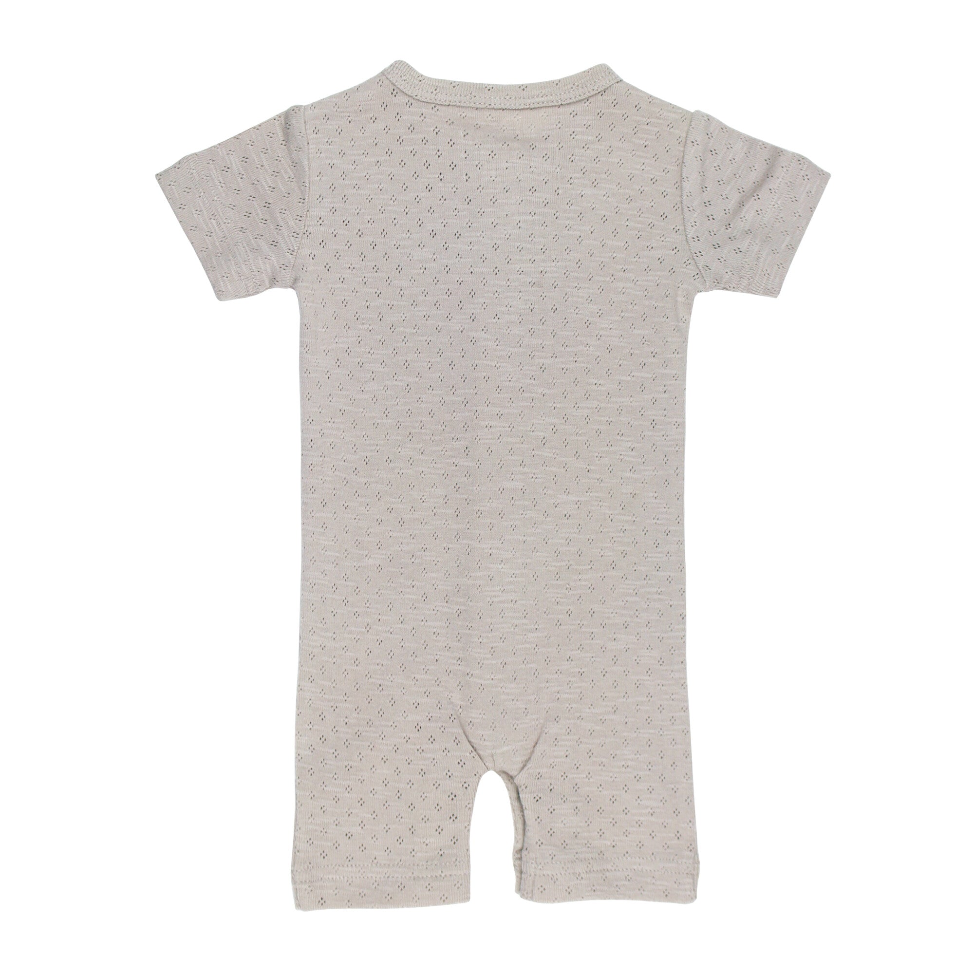 Cloud - Organic Pointelle S/Sleeve Romper