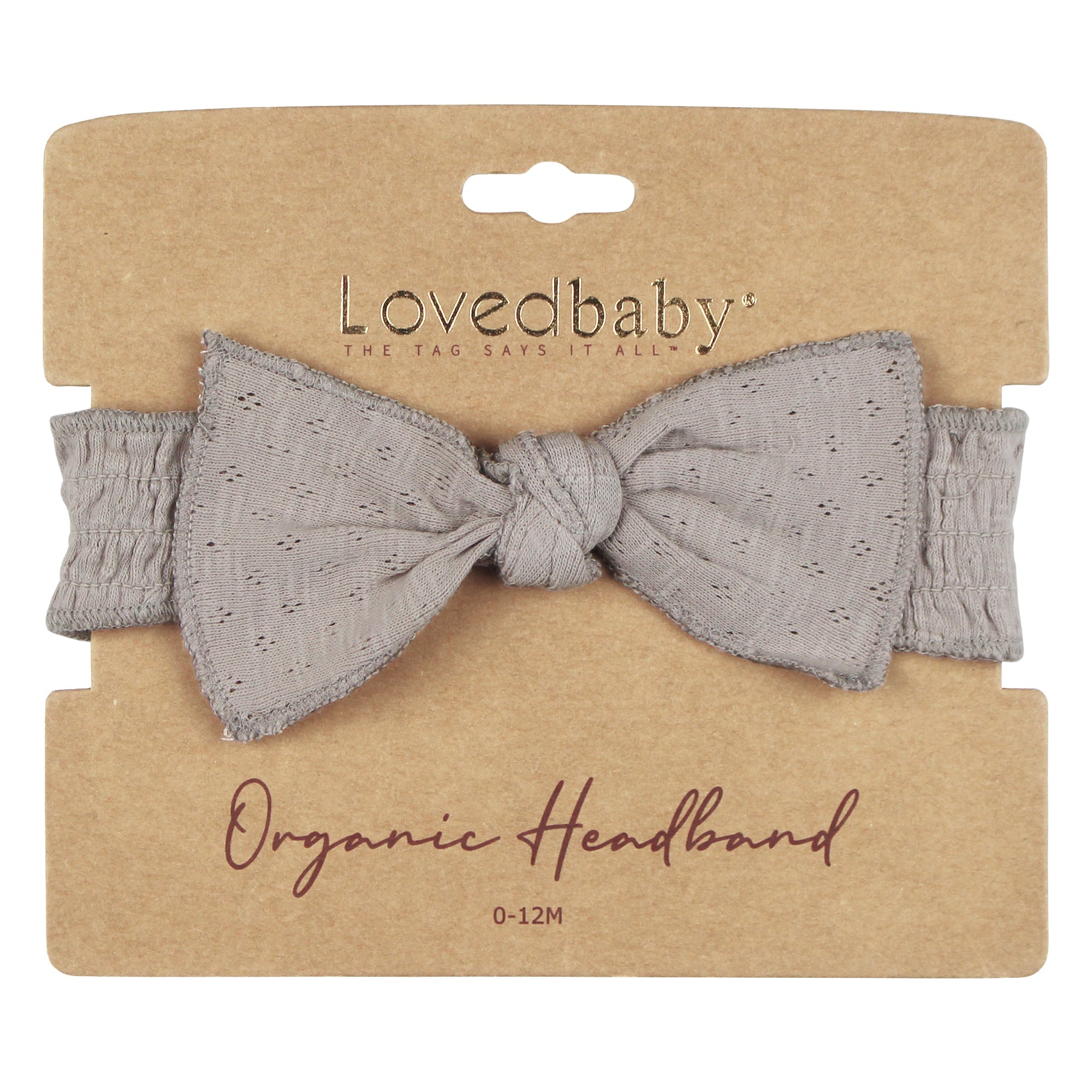 Cloud - Organic Pointelle Smocked Headband