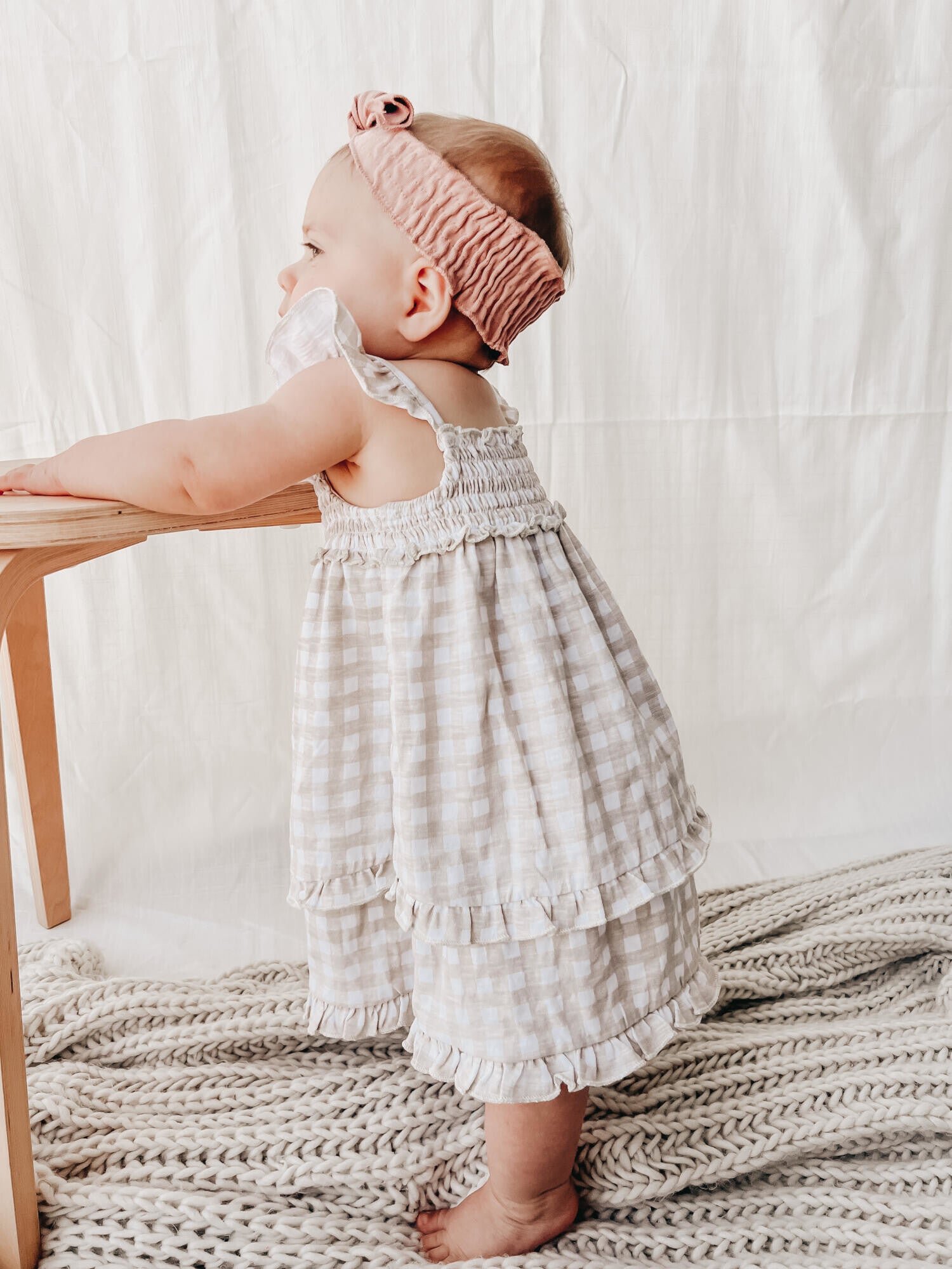 Stone Gingham