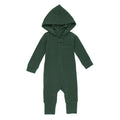 Evergreen - Organic Thermal Zipper Romper