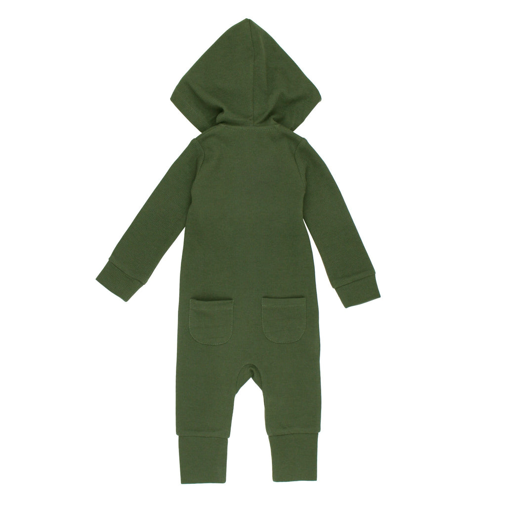 Forest - Organic Thermal Zipper Romper