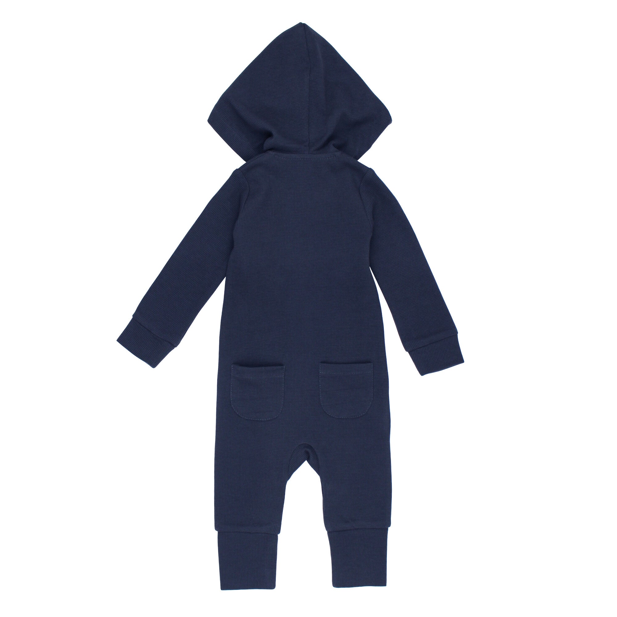 Midnight - Organic Thermal Zipper Romper