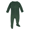 Evergreen - Organic Thermal Zipper Footie