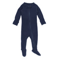 Midnight - Organic Thermal Zipper Footie