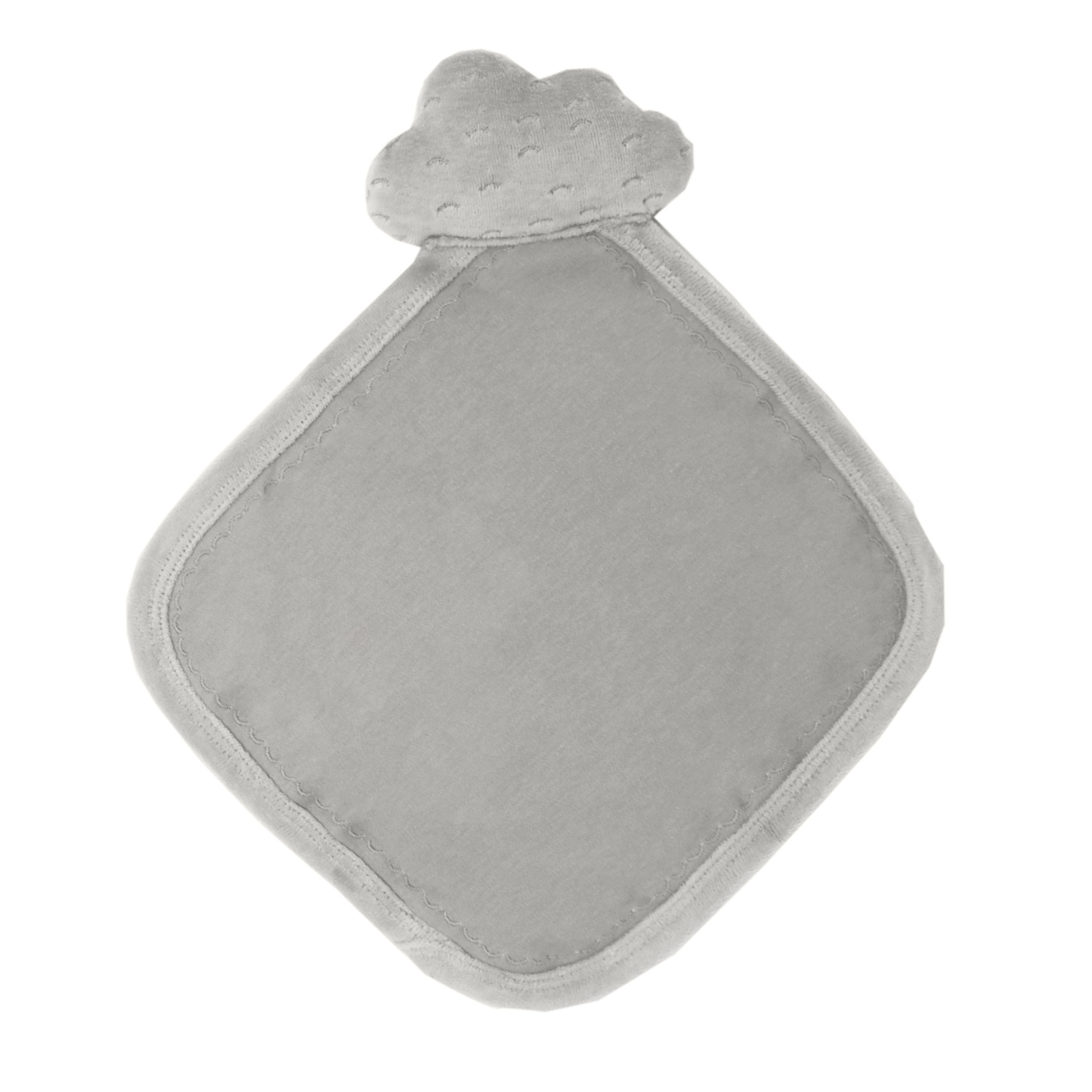 Light Gray - Footie & Lovey Set