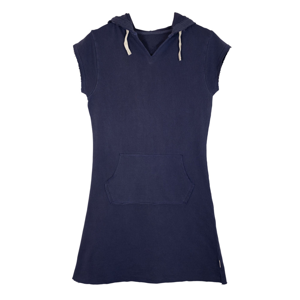 Mom & Mini Hoodie Dress Bundle in Indigo