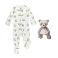 Baby Panda - Footie & Toy Bundle