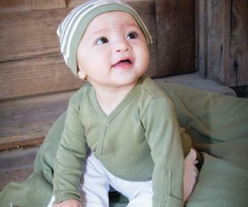 Sage - Organic Kimono Bodysuit