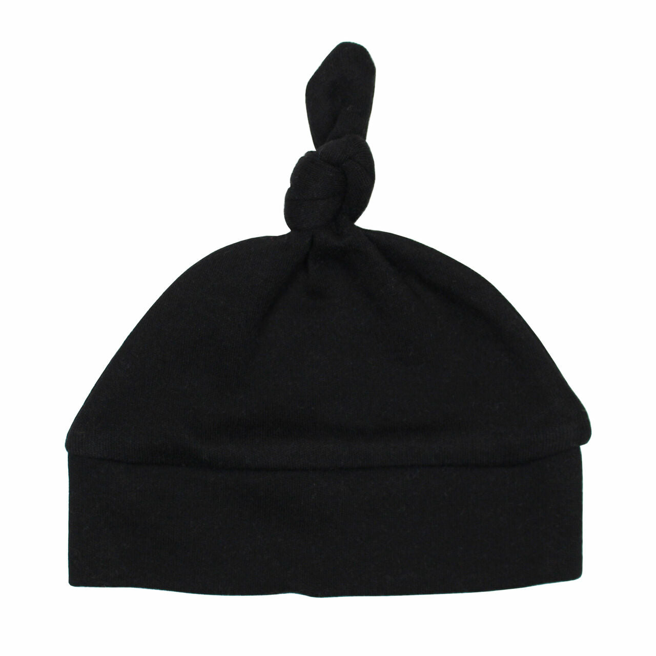 Black - Organic Knotted Hat