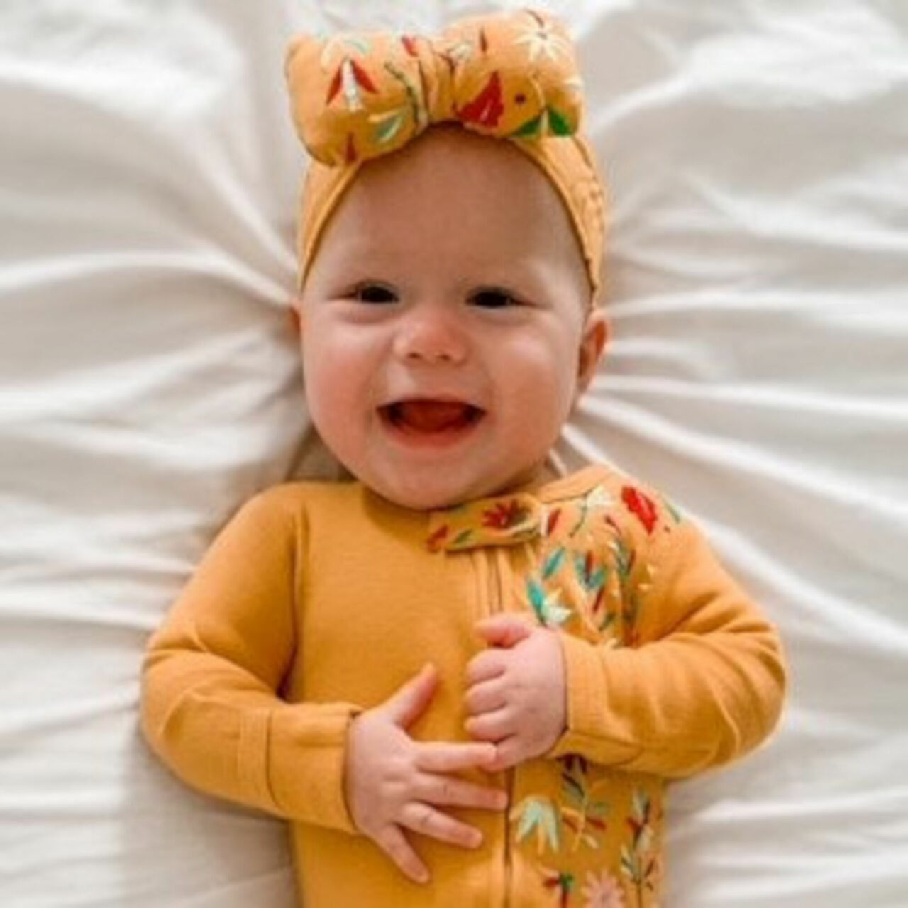 Tangerine Floral
