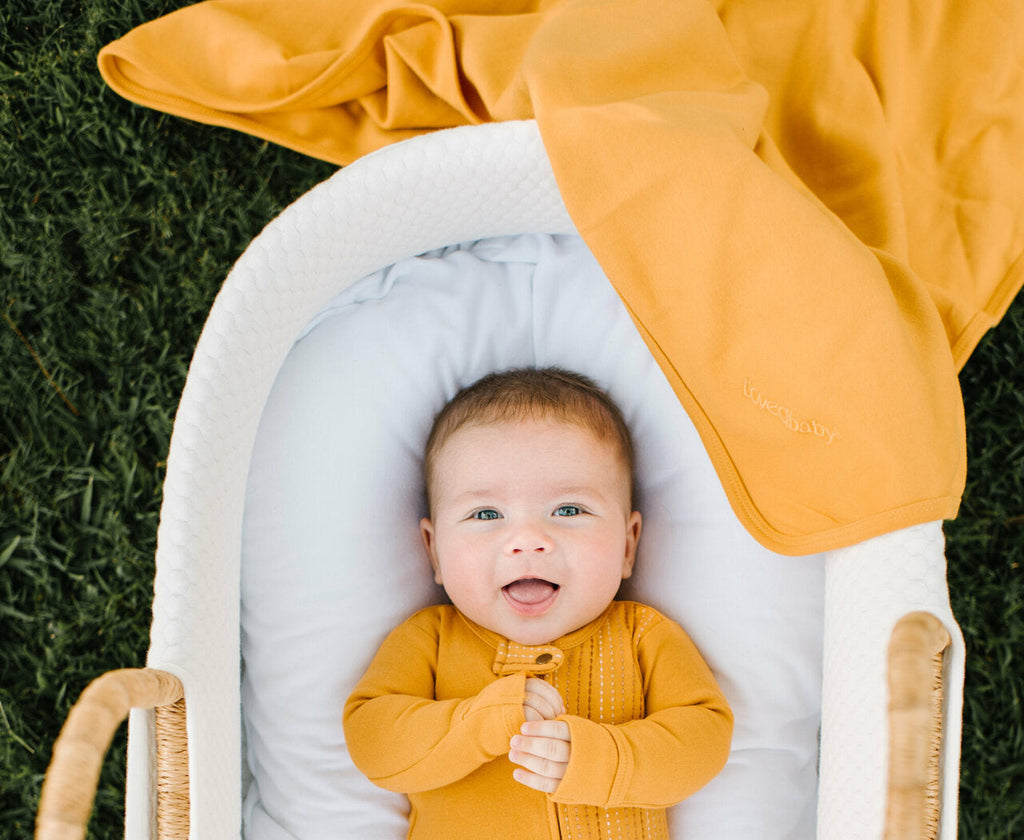 Tangerine - Organic Blanket