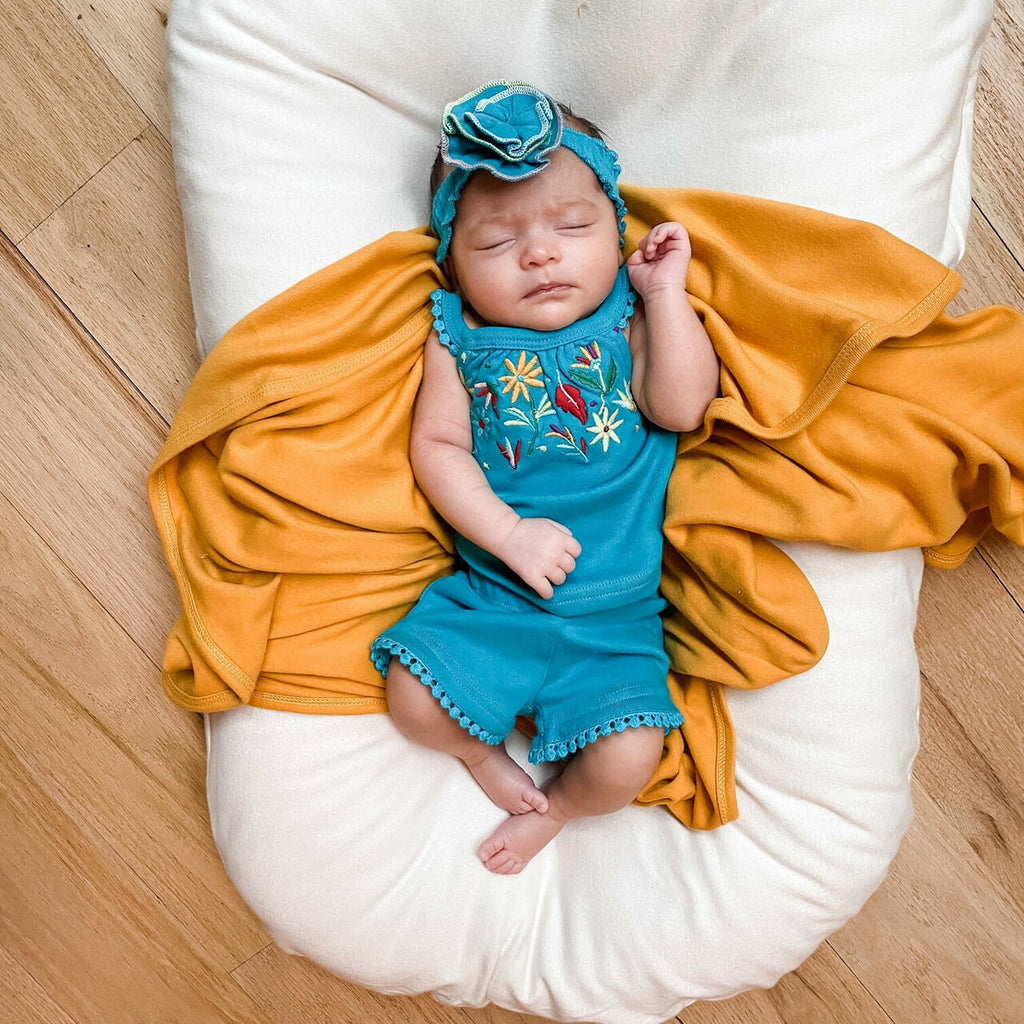 Tangerine - Organic Blanket