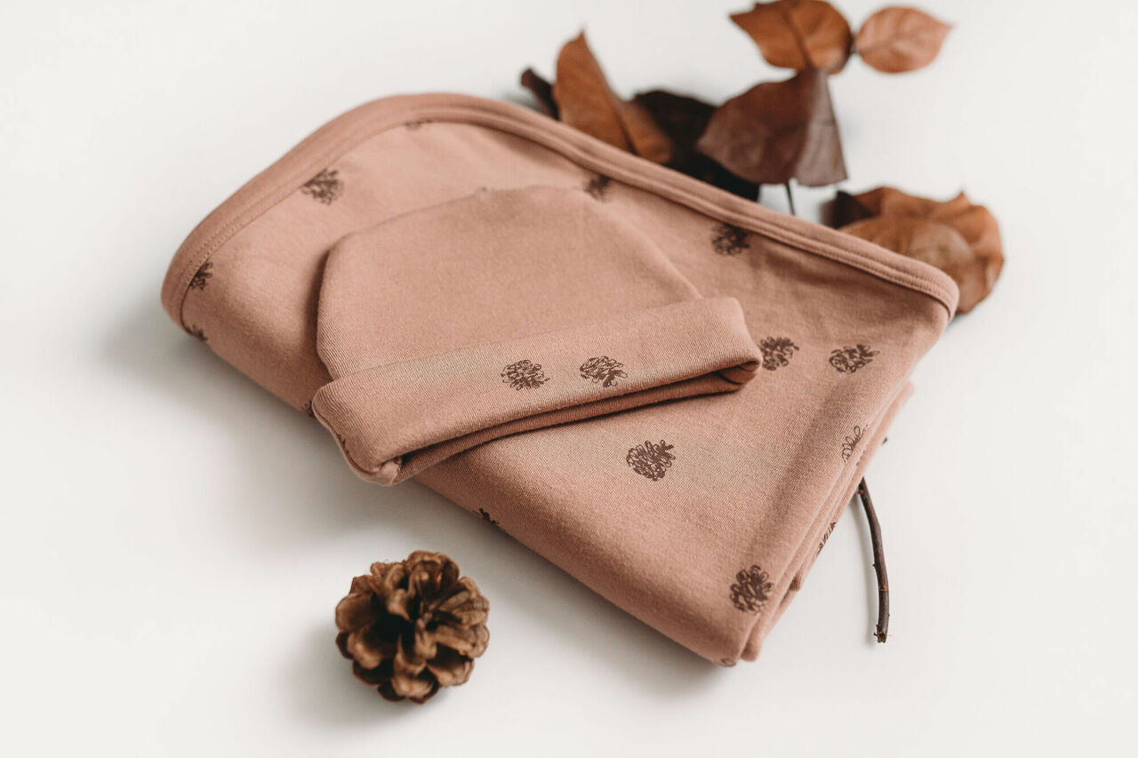 Nutmeg - Reversible Organic Beanie