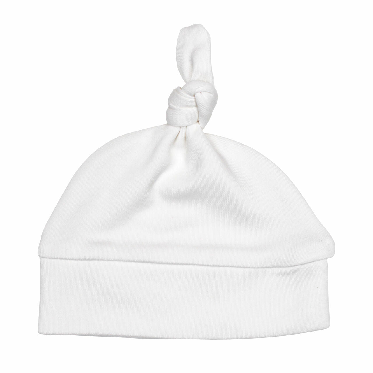 White - Organic Knotted Hat