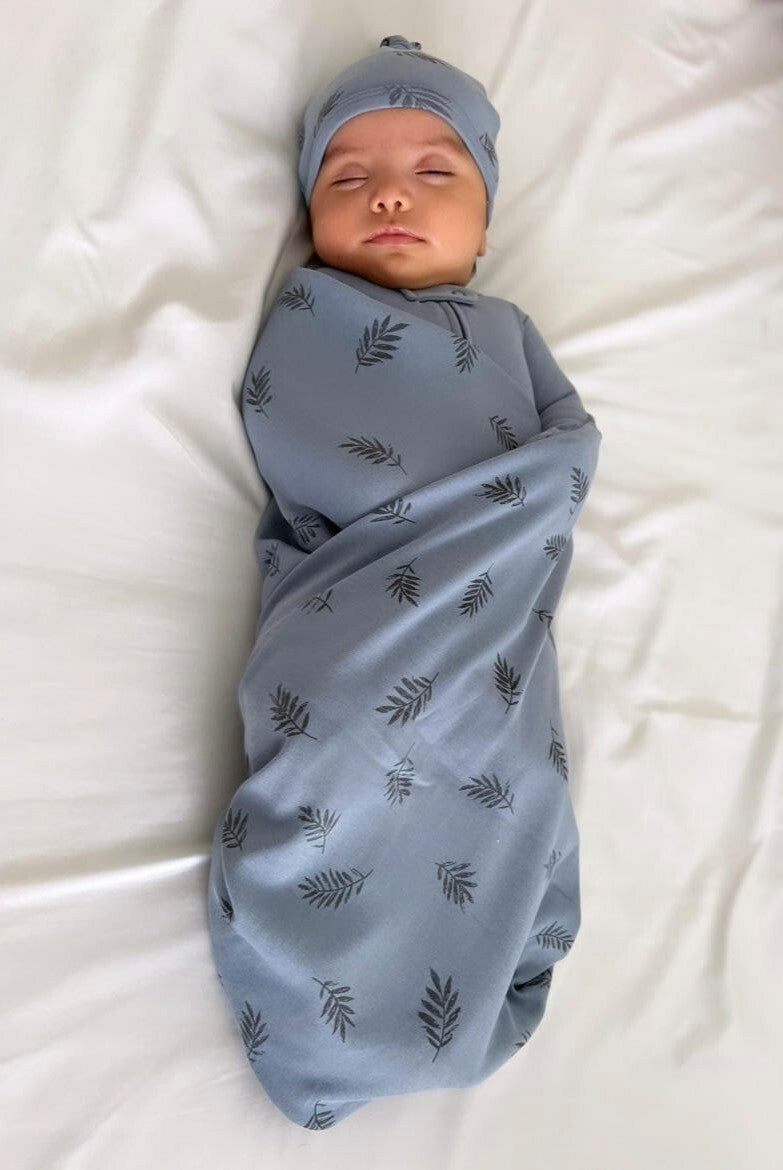 Pool Fern - Organic Blanket