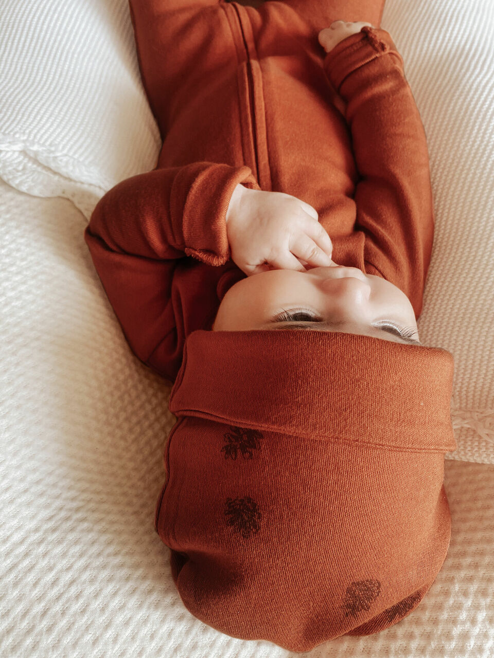 Cinnamon - Reversible Organic Beanie