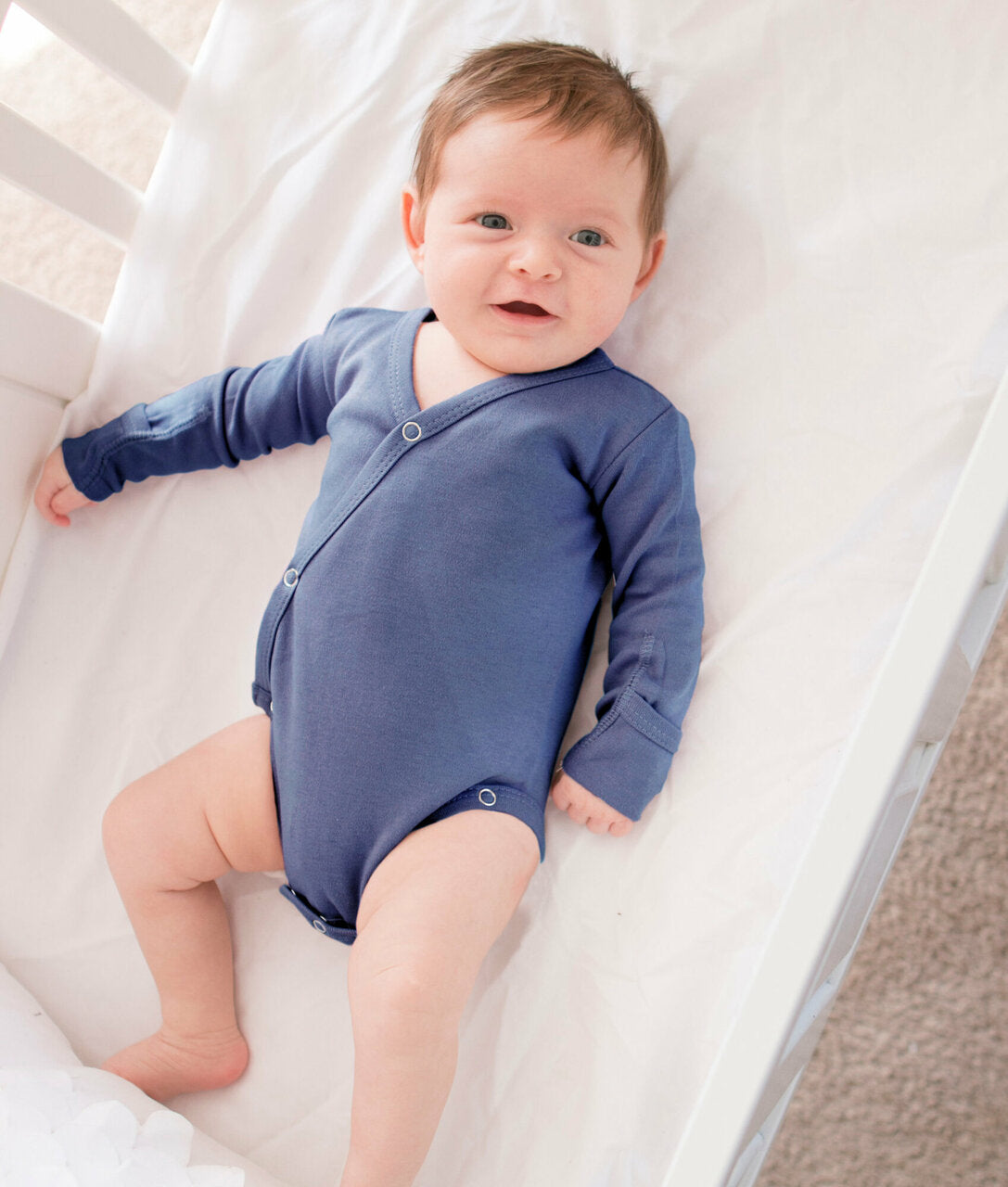 Slate - Organic Kimono Bodysuit