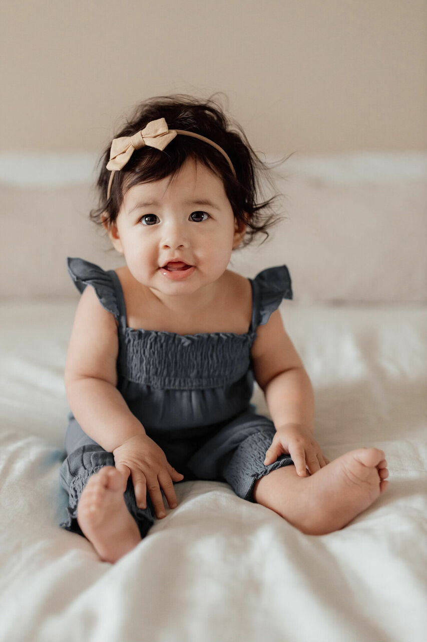 Moonstone - Organic Muslin Sleeveless Romper