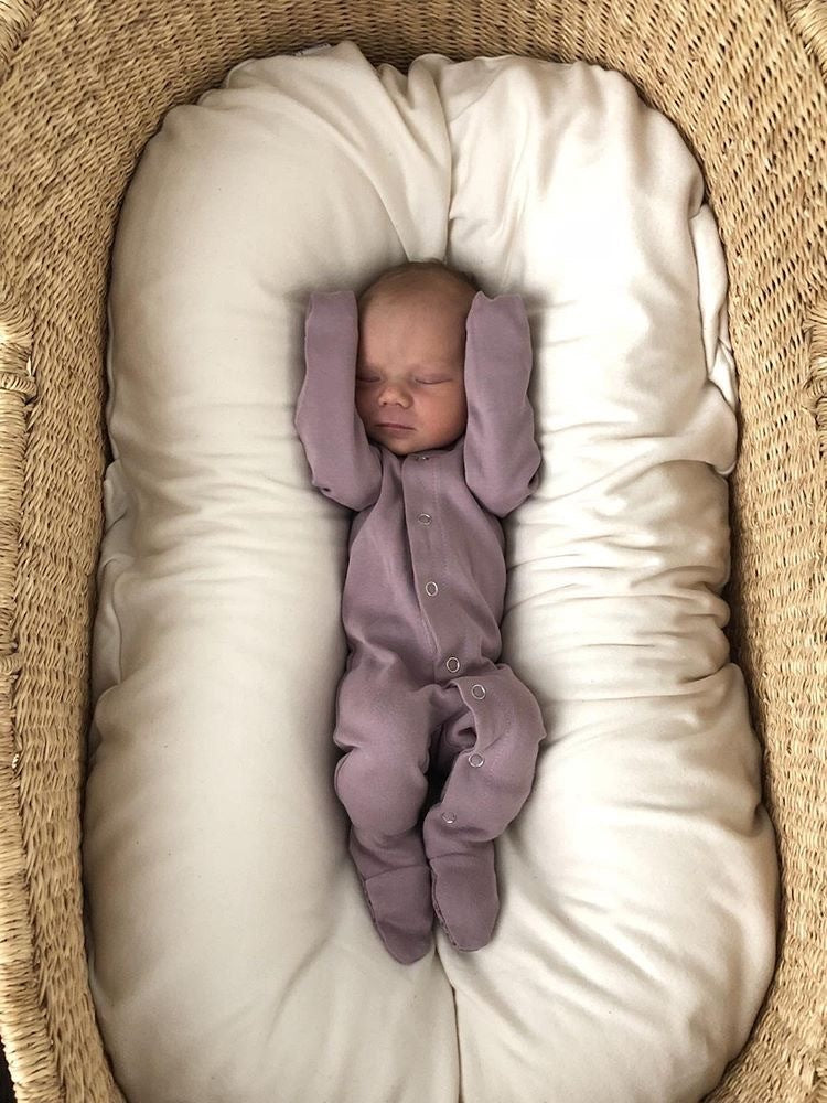 Lavender - Organic Snap Footie