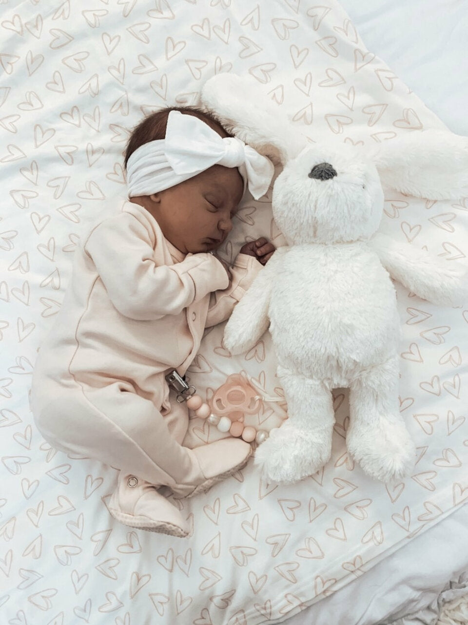 Blush - Organic Snap Footie