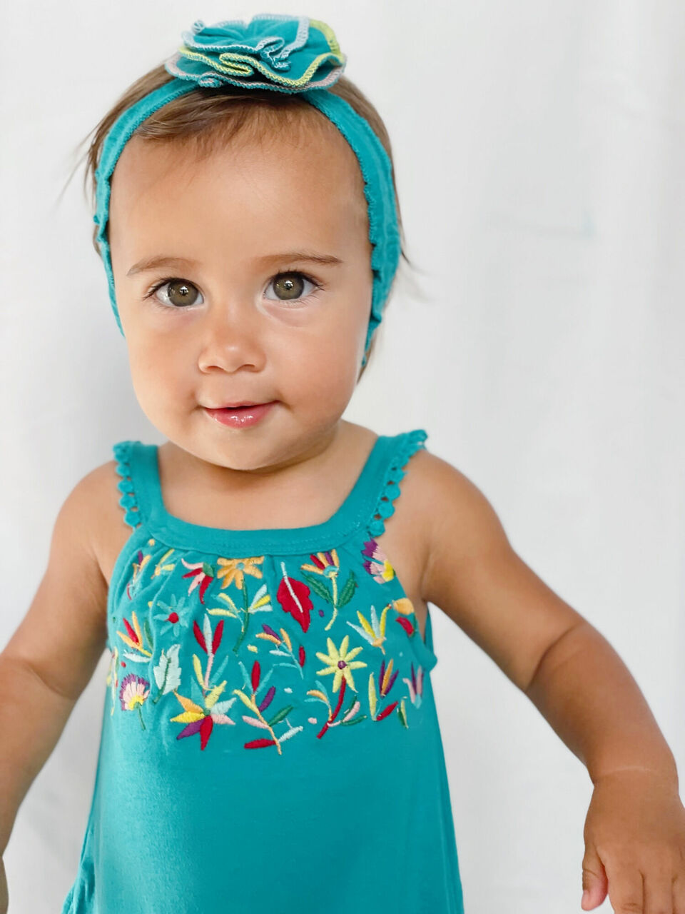Teal Floral