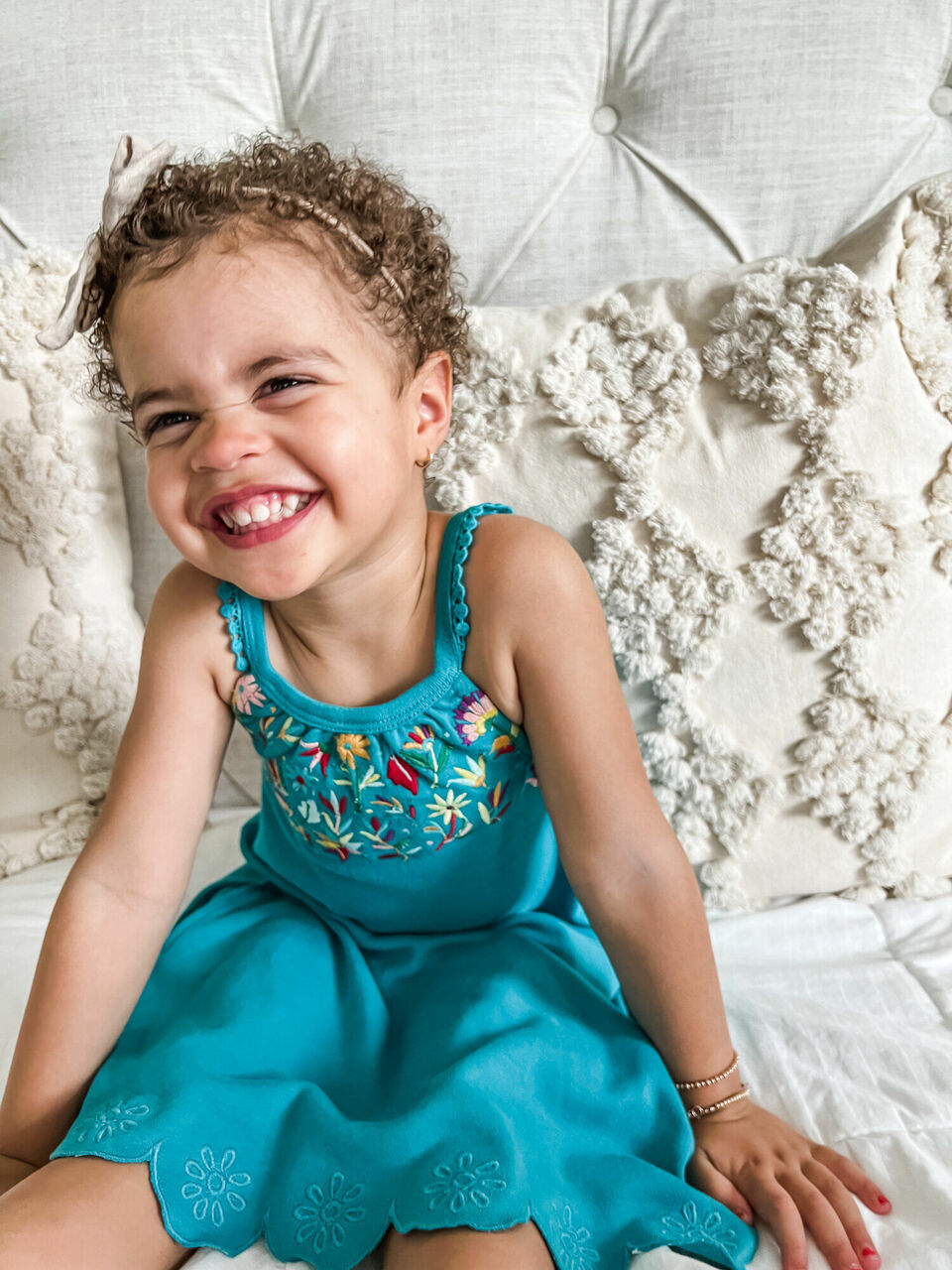 Teal Floral