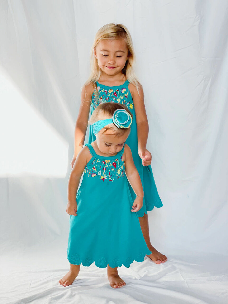 Teal Floral