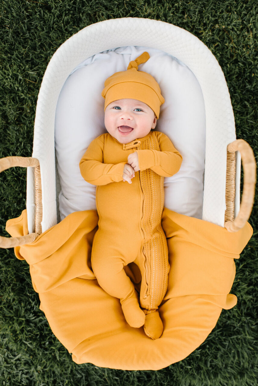 Tangerine - Organic Knotted Hat
