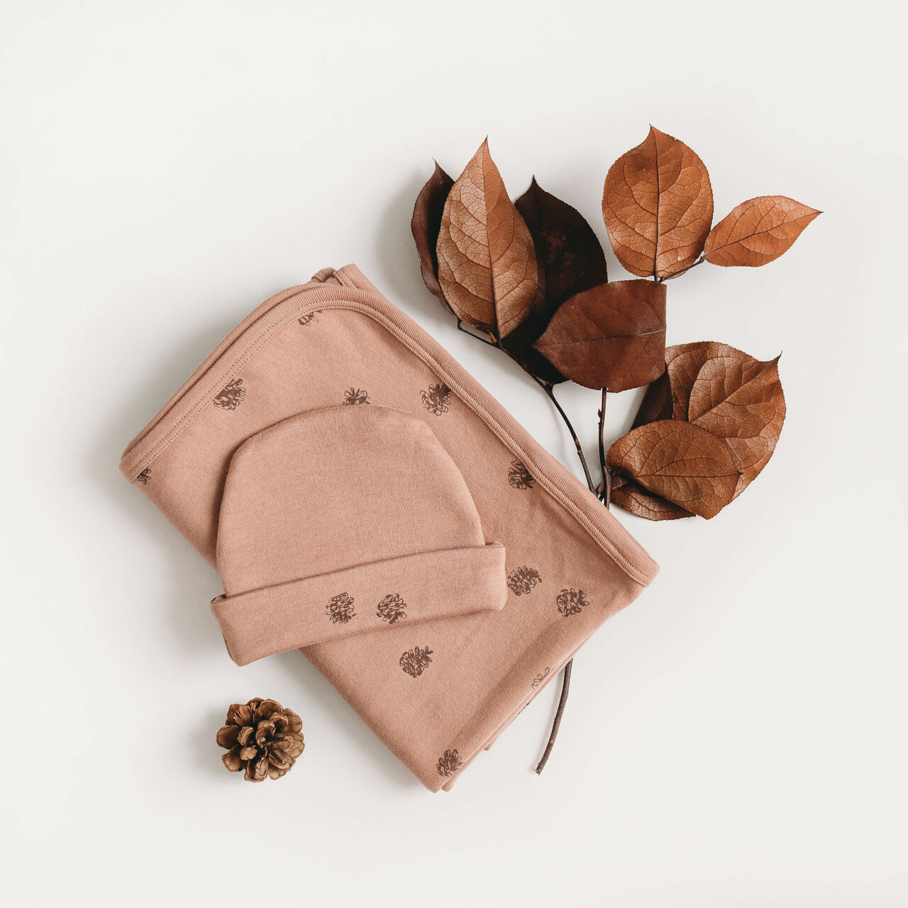 Nutmeg - Reversible Organic Beanie