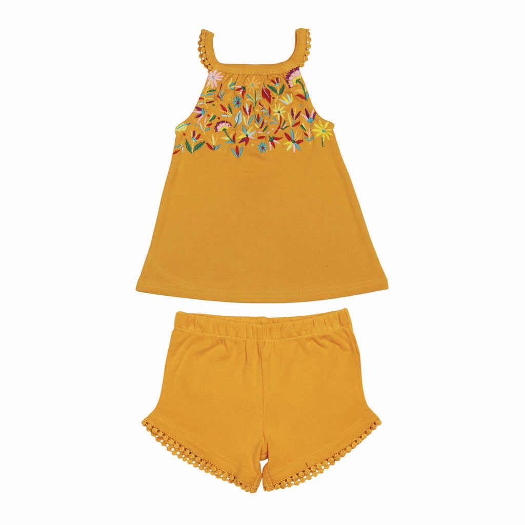 Tangerine Floral
